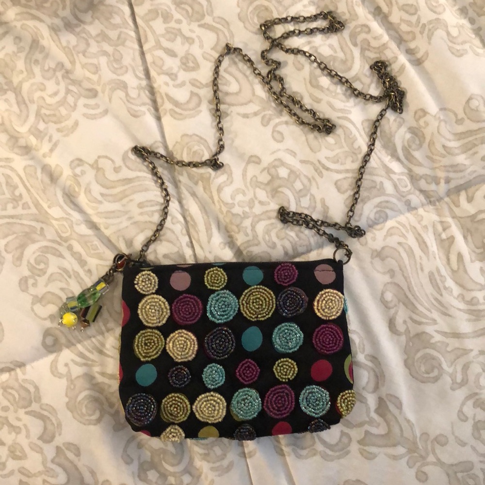 Mary Frances beaded novelty purse